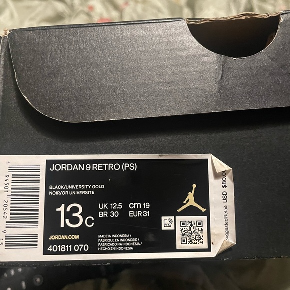 Kids Jordan’s - Picture 9 of 10